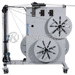 Five Station Wire Spool Prefeeding Machine+Straightener