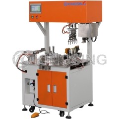 Automatic wire cutting and winding machine induction grating