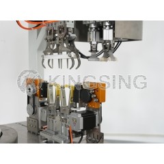 Automatic wire cutting and winding machine induction grating