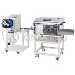 Fully Automatic Coaxial Cable Cut and Strip Machine