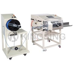 Fully Automatic Coaxial Cable Cut and Strip Machine