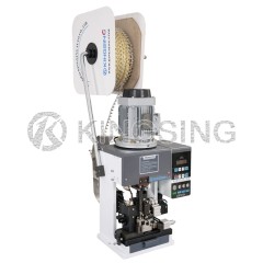 Wire Stripping and  Flag-shaped Terminal Crimping  Machine