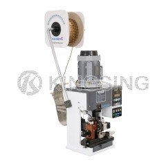 Straight-feed Terminal Stripping and Crimping Machine