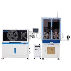 Automatic Cable Cutting Stripping and Laser Marking Machine