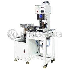 Vibrating Disc Feed Bulk Terminal Crimping Machine