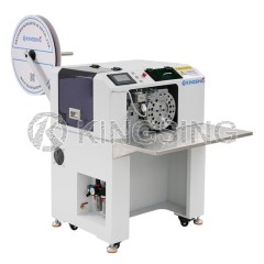 Automatic Heat Shrinkable Tube Inserting Cutting and Heating Machine