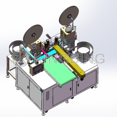 Automatic 2-sided Wire Crimping & Housing Insertion Machine