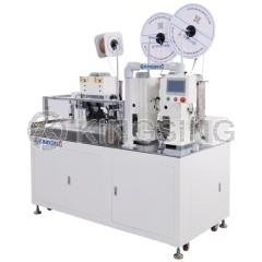 Bonded Parallel Wire Stripping Crimping and Sleeve Inserting Machine