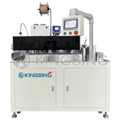 Parallel Bonded Cable Tinning Crimping and Insulated Sleeve Insertion Machine