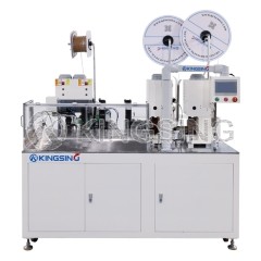 Bonded Parallel Wire Stripping Crimping and Sleeve Inserting Machine
