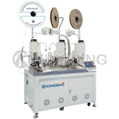 Economical Three-head Double-Wire Combined Crimping Machine