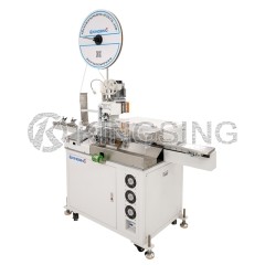 Automatic Wire Tinning and Crimping Machine