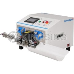 Touch Screen Belt Feeding Wire Stripping Machine