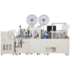 Automatic Wire Crimping and Shrink Tube Marking Inserting Machine