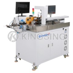 Automatic Wire Tinning and IDC Connector Crimping Machine