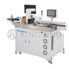 Automatic Wire Tinning and IDC Connector Crimping Machine