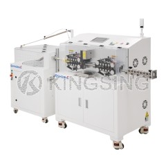 Automatic Cable Stripping Machine With Coiling Machine