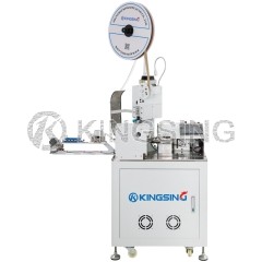 Parallel Twin Wire Stripping and Crimping Machine