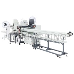 Automatic Two-sided Shrink Tube Marking Inserting & Terminal Crimping Machine