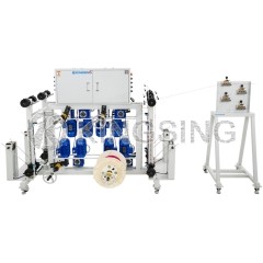 Eight Station  Automatic Cable Pre-Feeding Machine