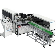 One Wire One Tube Automatic Insertion Number Tube and Crimping Machine