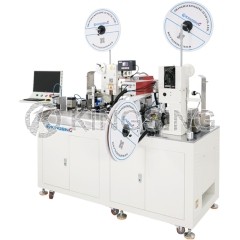 Fully Automatic Ferrule Crimping and Heat Shrinkable Tube Insertion Machine