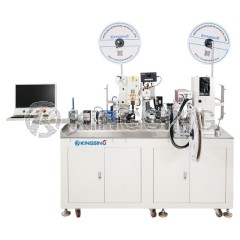 Fully Automatic Ferrule Crimping and Heat Shrinkable Tube Insertion Machine