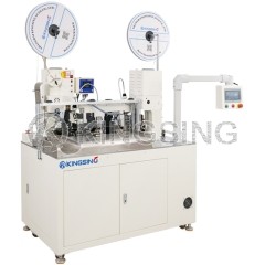 Multi-core Cable Stripping Crimping and Shrink Tube Inserting Machine