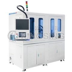 Automatic Coaxial Cable Crimping and Soldering Machine (short-wire type)