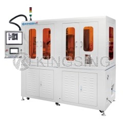 Automatic Coaxial Cable Crimping and Soldering Machine