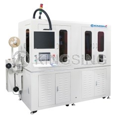 Automatic Coaxial Cable Crimping and Soldering Machine (double tin furnace type)