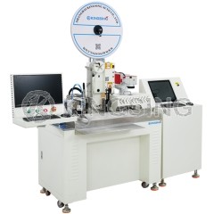 Semi-automatic Combined Wire Number Tube Insertion and Crimping Machine
