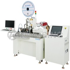 Semi-automatic Combined Wire Number Tube Insertion and Crimping Machine