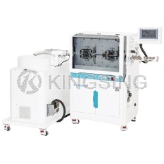 Electric Wire Stripping Machine With Double-bowl Coiling System