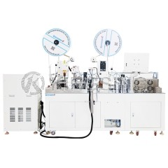 Dual-Head Number Tube Insertion and Crimping Machine