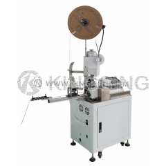 Automatic Parallel Cable Crimping and Single-Sided Tinning Machine