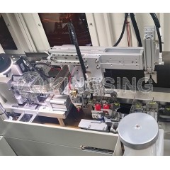 Automated Coaxial Cable Crimping and Tinning Machine