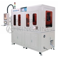 Automated Coaxial Cable Crimping and Tinning Machine