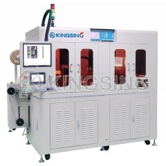 Automated Coaxial Cable Crimping and Tinning Machine