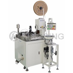 Automatic Wire Tinning Crimping & Sleeve Insertion Machine
