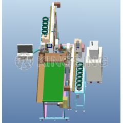 Dual-Head Wire Crimping and Tube Marking Machine
