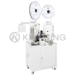 Automatic Dual-Head Terminal Crimping Machine