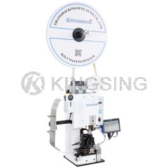 Semi-automatic Wire Stripping and Crimping Machine