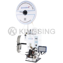 Semi-automatic Wire Stripping and Crimping Machine