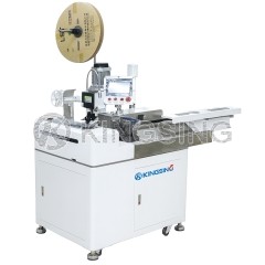 Flat Ribbon Cable Tinning and Crimping Machine
