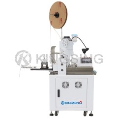 Parallel Twin Wire Crimping and Tinning Machine