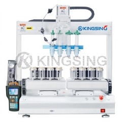 Dual-Station Syringe Dispensing Robot