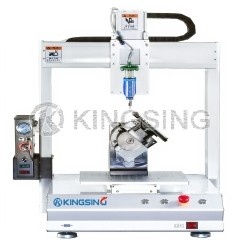 Single-Station Rotary Syringe Dispensing Robot