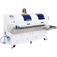Customized Dual Wire Braid Twisting and Shrink Tubing Insertion Machine