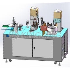 Automatic Wire Crimping and Battery Spot Welding Machine